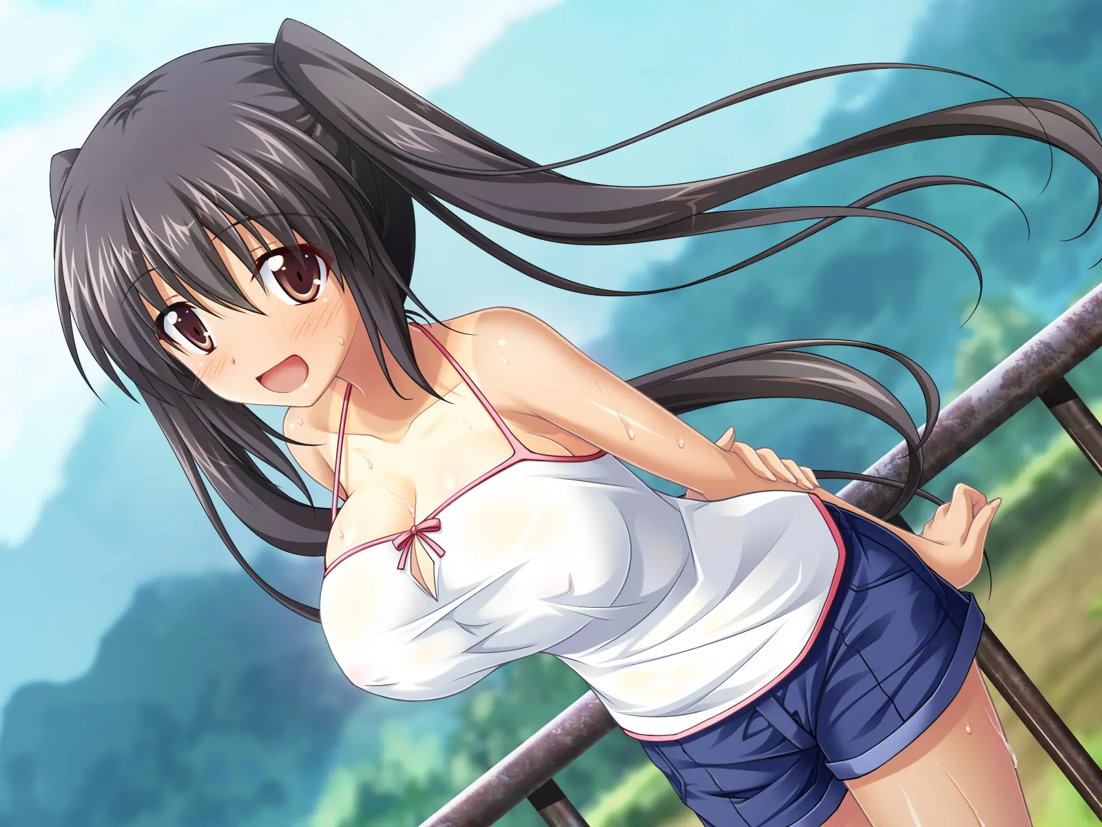 Amaamax 2!! ~Hatsuratsu Ecchi Na Inaka Shoujo Wa Juujun Kyonyuu Na 'Osanazuma'!?~ | 달콤달코맥스2!! ~발랄하고 음란한 시골 소녀는, 순종적인 거유의 어린 아내!?~